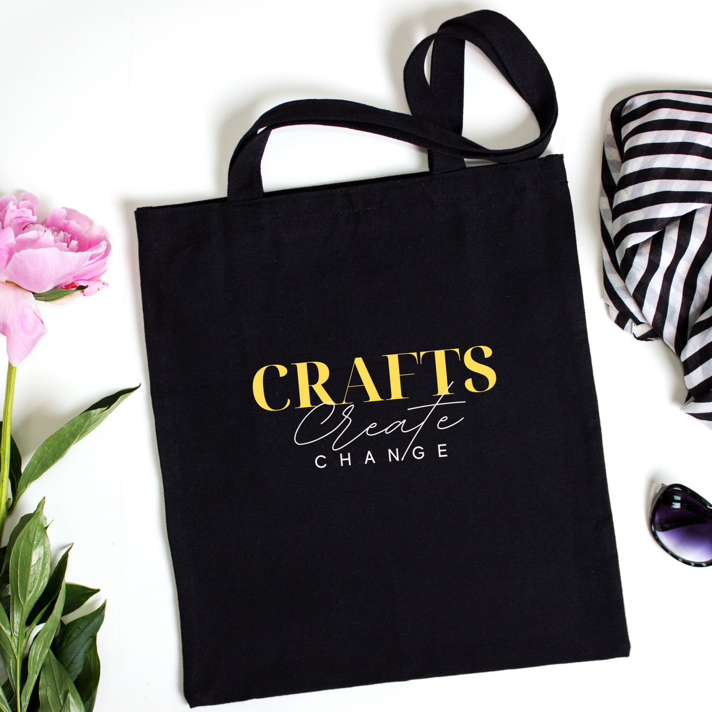Crafts Create Change Tote Bag